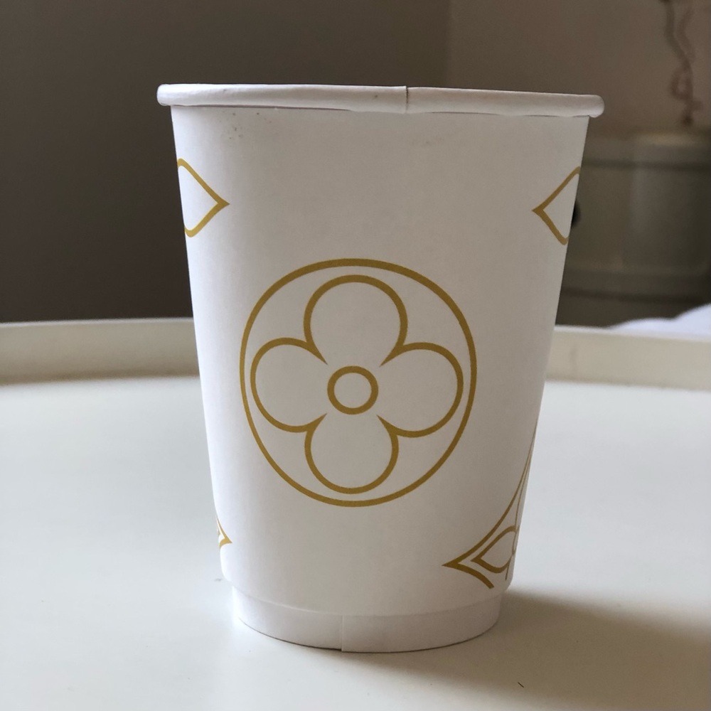 Authentic LOUIS VUITTON LV Monogram Limited Edition 2026 Coffee Cup VIP Gift NEW